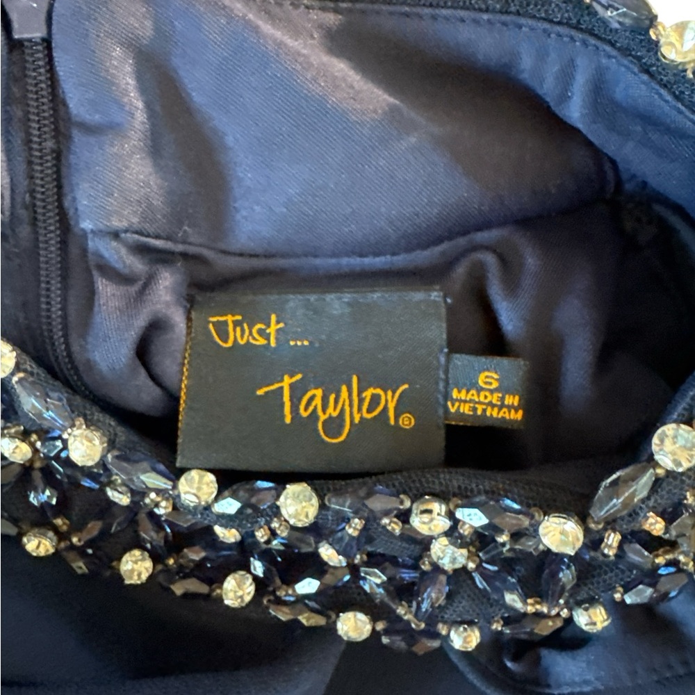 Just...Taylor Navy Sleeveless Mini‎ Dress - Picture 7 of 10